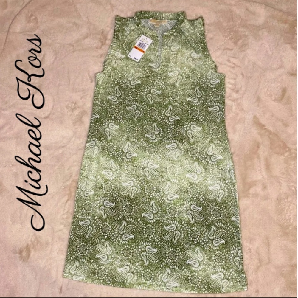 Michael Michael Kors Paisley Sleeveless Dress